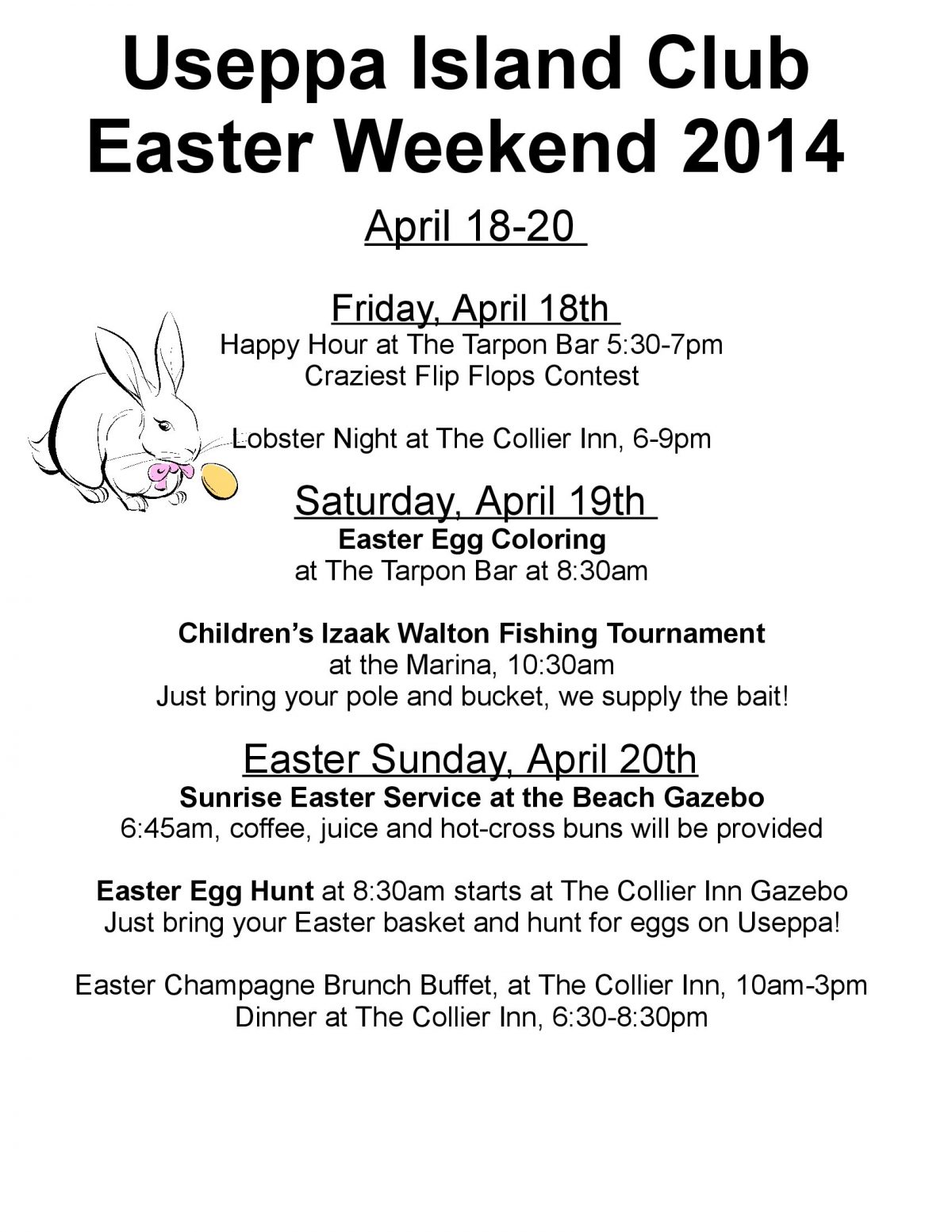 Easter Weekend 2014
